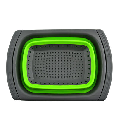 Colador Plegable de Silicona con Asas para Cocina - Filtro Retráctil Multifunción - Image 4