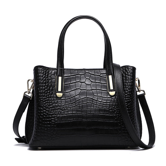 Bolso de Cuero Premium con Asa de Hombro