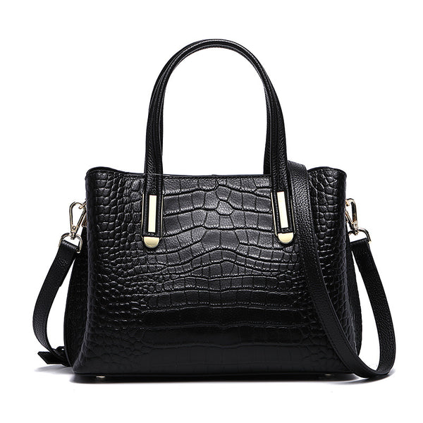 Bolso de Cuero Premium con Asa de Hombro