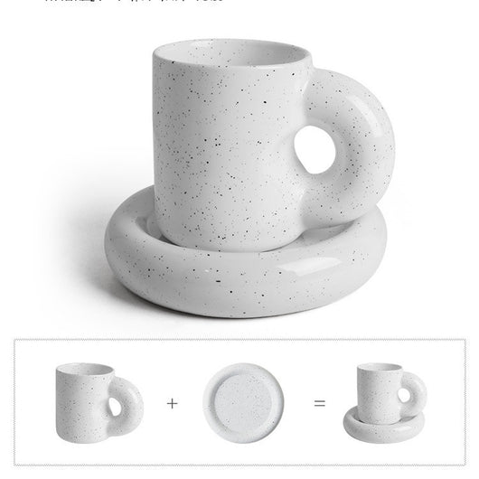 Taza Cerámica Nórdica con Asa Ergonómica - Set de Tazas para Café y Bebidas - Image 13