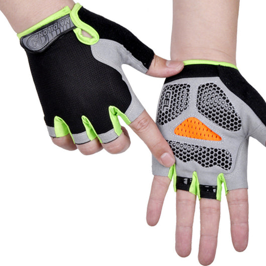 Guantes de Ciclismo Antideslizantes Antisudor Dedos Cortos Hombre Mujer - Image 15