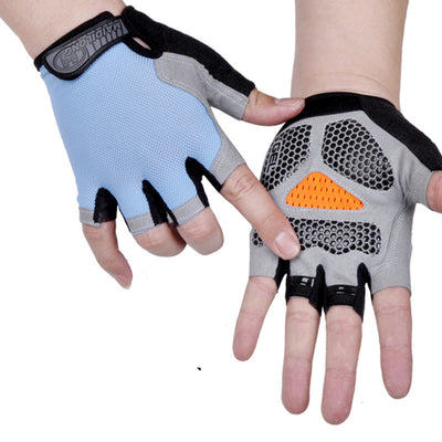 Guantes de Ciclismo Antideslizantes Antisudor Dedos Cortos Hombre Mujer - Image 11