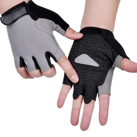 Guantes de Ciclismo Antideslizantes Antisudor Dedos Cortos Hombre Mujer - Image 2