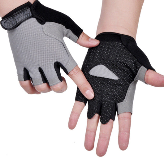Guantes de Ciclismo Antideslizantes Antisudor Dedos Cortos Hombre Mujer - Image 2