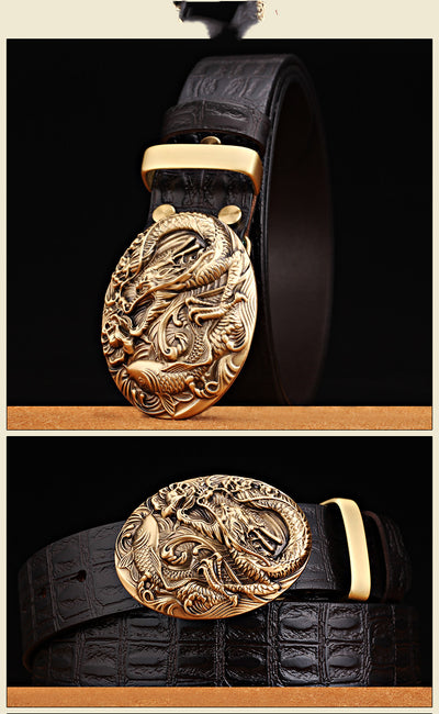 Cinturón de Cuero Casual con Hebilla Elegante - Estilo Retro Moderno - Image 8