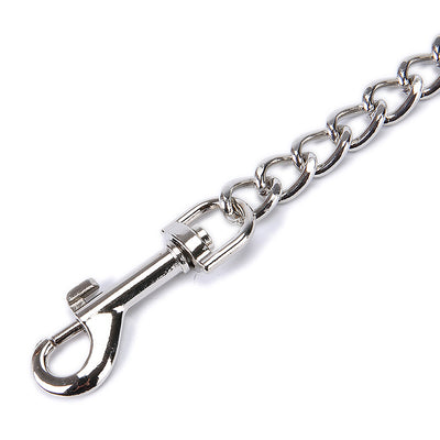 Collar Doble para Perro con Cadena de Aleación Cromada - Correa de Tracción Dual - Image 9