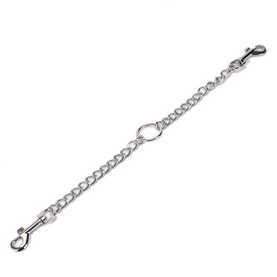 Collar Doble para Perro con Cadena de Aleación Cromada - Correa de Tracción Dual - Image 6