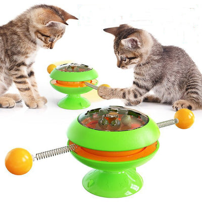 Juguete Giratorio para Gatos con Catnip - Entretenimiento Interactivo para Gatitos - Image 7