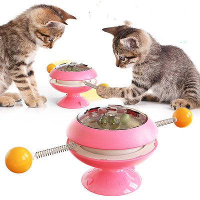 Juguete Giratorio para Gatos con Catnip - Entretenimiento Interactivo para Gatitos - Image 6