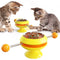 Juguete Giratorio para Gatos con Catnip - Entretenimiento Interactivo para Gatitos
