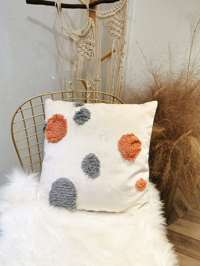 Funda de Almohada Decorativa Nórdica con Patrón de Puntos Marroquí - Image 15