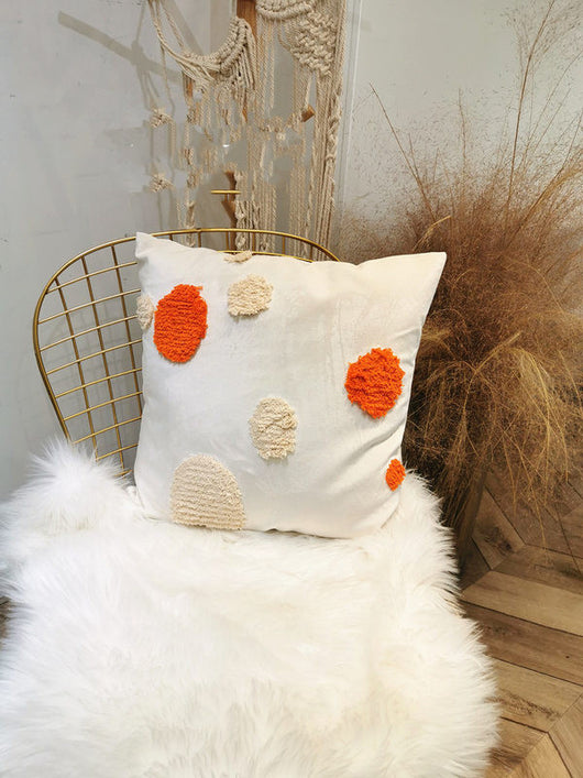 Funda de Almohada Decorativa Nórdica con Patrón de Puntos Marroquí - Image 5