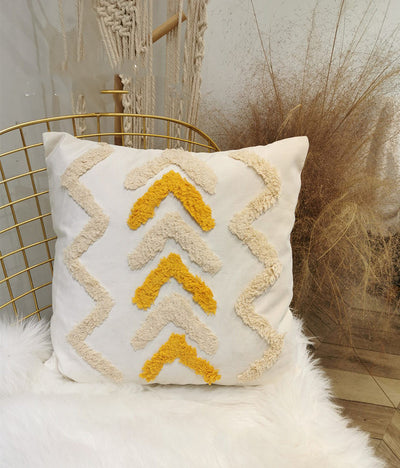 Funda de Almohada Decorativa Nórdica con Patrón de Puntos Marroquí - Image 3