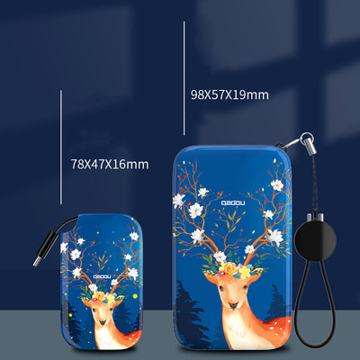 Batería Portátil Ultra Delgada con Cable Integrado y Carga Rápida - Image 14