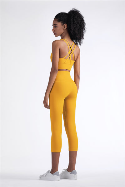 Pantalones Yoga de Cintura Alta Ajustados para Fitness - Image 16