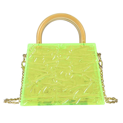 Bolso Mensajero Transparente de Acrílico Efecto Hielo - Image 11