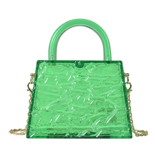 Bolso Mensajero Transparente de Acrílico Efecto Hielo - Image 18
