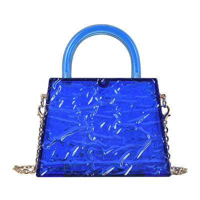 Bolso Mensajero Transparente de Acrílico Efecto Hielo - Image 6