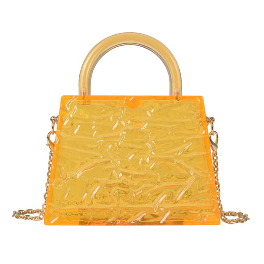 Bolso Mensajero Transparente de Acrílico Efecto Hielo - Image 2