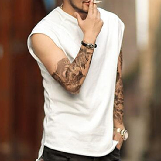 Playera Cuello Redondo Sin Mangas Sen's - Image 8