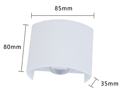 Aplique de Pared LED Moderno para Exterior e Interior - Image 12