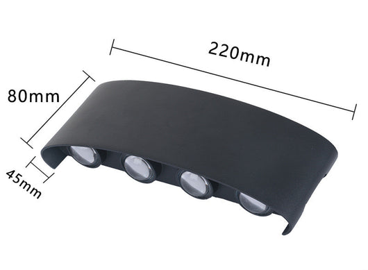 Aplique de Pared LED Moderno para Exterior e Interior - Image 7