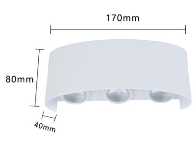 Aplique de Pared LED Moderno para Exterior e Interior - Image 8