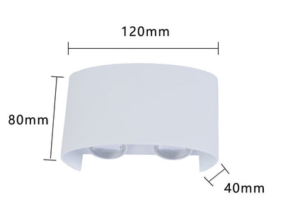Aplique de Pared LED Moderno para Exterior e Interior - Image 10