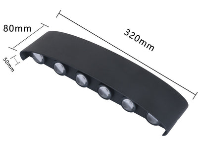 Aplique de Pared LED Moderno para Exterior e Interior - Image 3