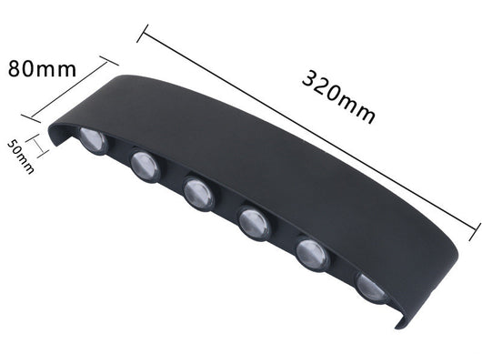 Aplique de Pared LED Moderno para Exterior e Interior - Image 3