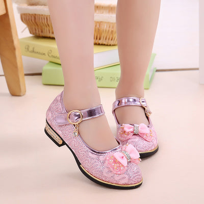 Zapatos de Cuero para Niñas Estilo Princesa Coreano - Image 12