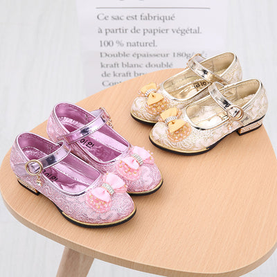 Zapatos de Cuero para Niñas Estilo Princesa Coreano - Image 14