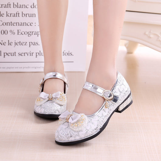 Zapatos de Cuero para Niñas Estilo Princesa Coreano - Image 7