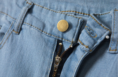 Pantalones Vaqueros Rotos Mujer Talla Grande Estilo Europeo Americano - Image 6
