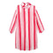 Cardigan Ligero de Algodón y Cáñamo para Mujer - Blusa Rayada Suelta Protección Solar