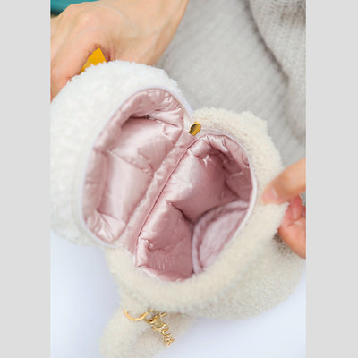 Bolsa Mensajera Conejo Peluche en Taza - Image 9