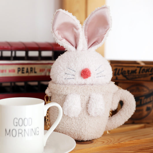 Bolsa Mensajera Conejo Peluche en Taza - Image 21