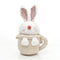 Bolsa Mensajera Conejo Peluche en Taza
