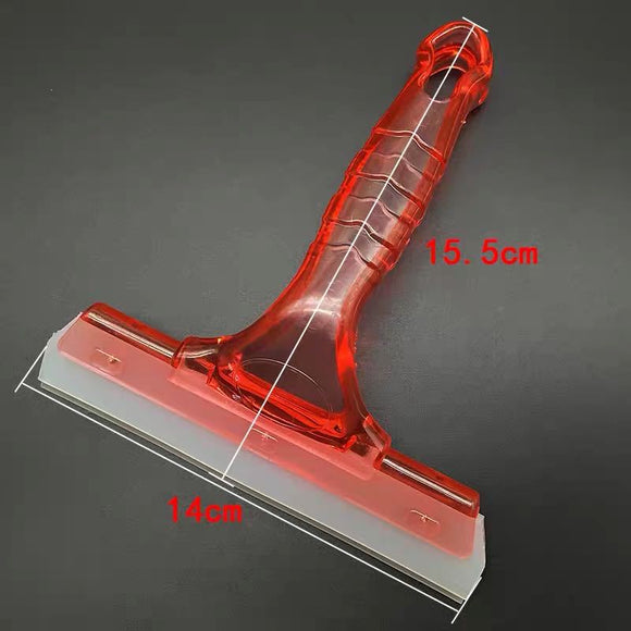 Limpiador de Cristales para Auto con Rascador Doble Silicona y Función Cambio de Color