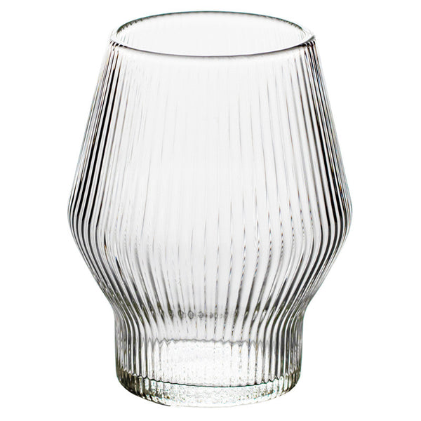 Copa de Whiskey Estilo Japonés con Patrón Vertical