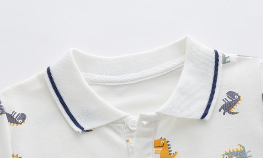 Playera de Verano para Niño con Diseño Cartoon - Manga Corta Cómoda - Image 5