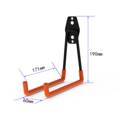 Gancho de Pared Metálico Resistente para Cables, Tuberías y Herramientas - Image 6