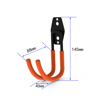 Gancho de Pared Metálico Resistente para Cables, Tuberías y Herramientas - Image 9