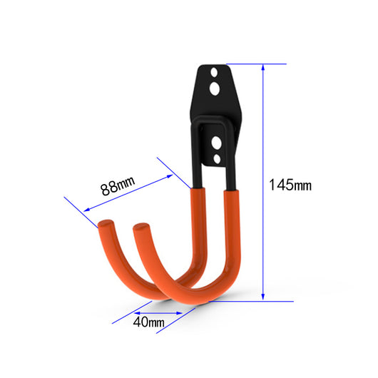 Gancho de Pared Metálico Resistente para Cables, Tuberías y Herramientas - Image 9