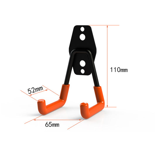 Gancho de Pared Metálico Resistente para Cables, Tuberías y Herramientas - Image 7