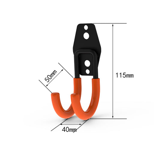 Gancho de Pared Metálico Resistente para Cables, Tuberías y Herramientas - Image 8