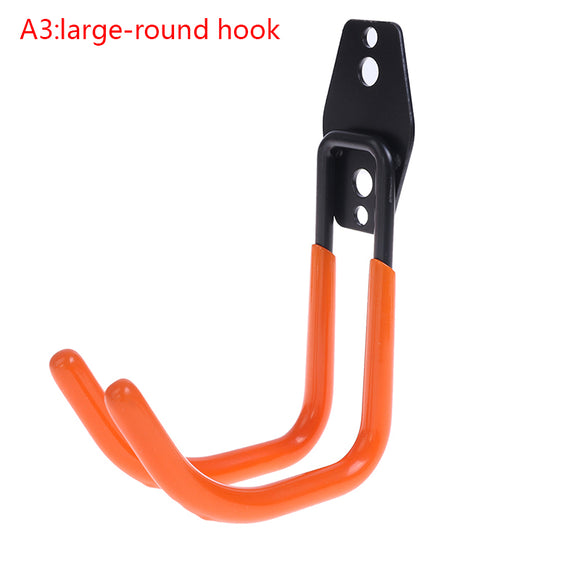 Gancho de Pared Metálico Resistente para Cables, Tuberías y Herramientas