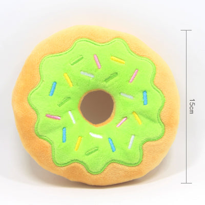 Juguete Peluche Donut 15cm Serie Navidad con Sonido para Perros - Image 7