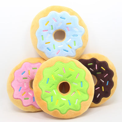 Juguete Peluche Donut 15cm Serie Navidad con Sonido para Perros - Image 8