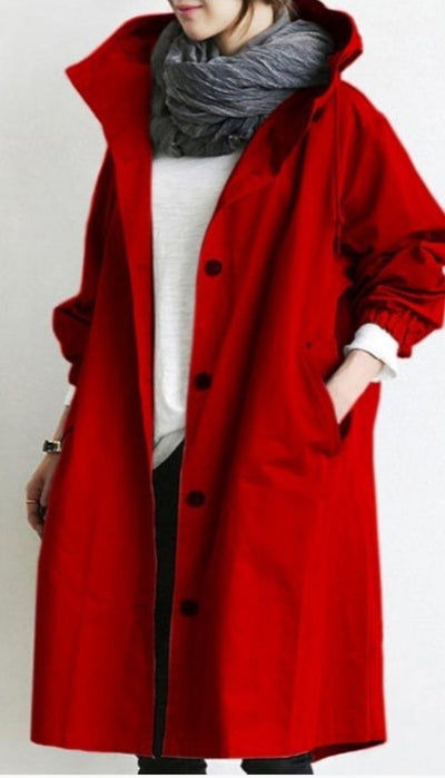 Cortavientos Oversized Estilo Coreano Slim para Mujer - Image 8